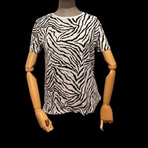 Zara NWT Zebra Print 100% cotton t-shirt